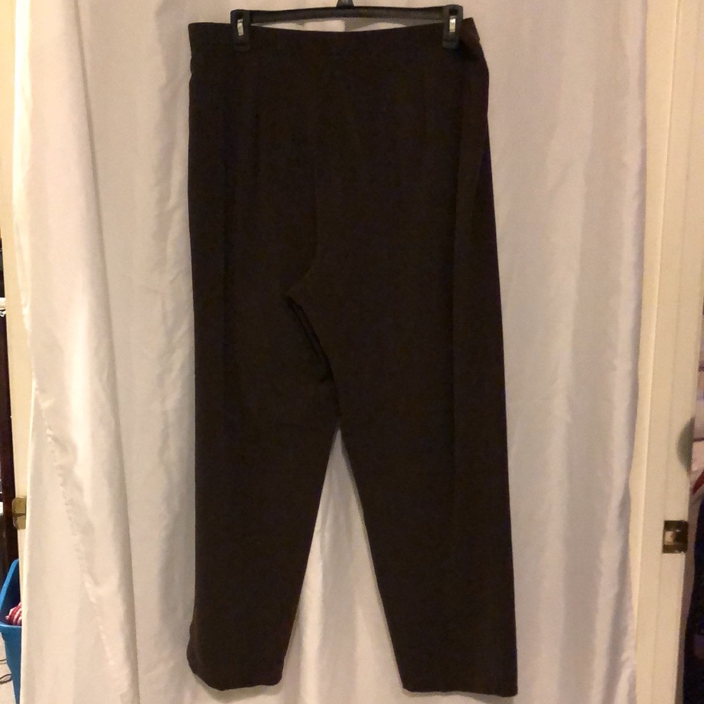 Plus Size Women’s Dark Brown Trousers Plus Size-Briggs New York - Picture 3 of 4